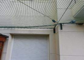 filets de protection pour cours crèches et école