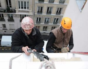 Travaux sur cordes