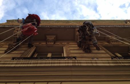 Travaux sur cordes