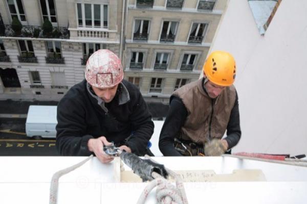 Travaux sur cordes